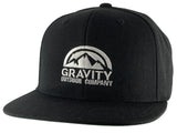 Gravity Outdoor Co. Logo Authentic Snapback Hat