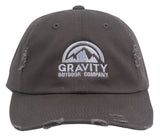 Gravity Outdoor Co. Distressed Adjustable Baseball Cap