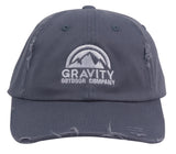 Gravity Outdoor Co. Distressed Adjustable Baseball Cap