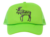 Gravity Outdoor Co. Protect The Great Outdoors Moose Trucker Mesh Hat