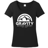 Womens Gravity Outdoor Co. Short-Sleeve T-Shirt