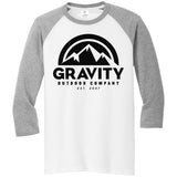 Mens Gravity Outdoor Co. 3/4-Sleeve Raglan Shirt