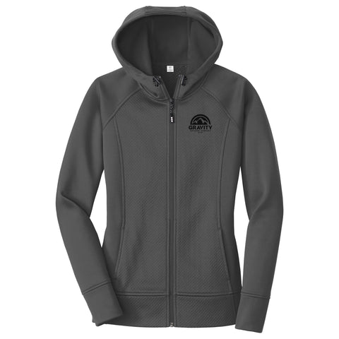 Gravity Outdoor Co. Womens Fleece Full-Zip Hoodie