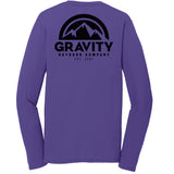 Gravity Outdoor Co. Performance Long Sleeve Shirt - Black Logo
