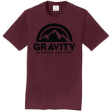 Gravity Outdoor Co. Short-Sleeve T-Shirt - Black Logo