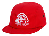 Gravity Outdoor Co. 5 Panel Cotton Adjustable Hat