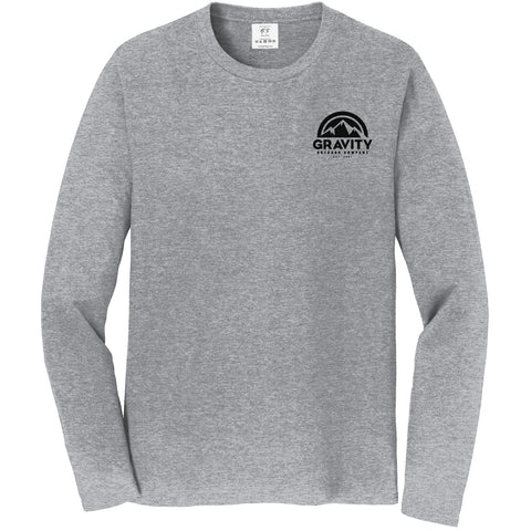 Gravity Outdoor Co. Long-Sleeve Shirt - Black Logo
